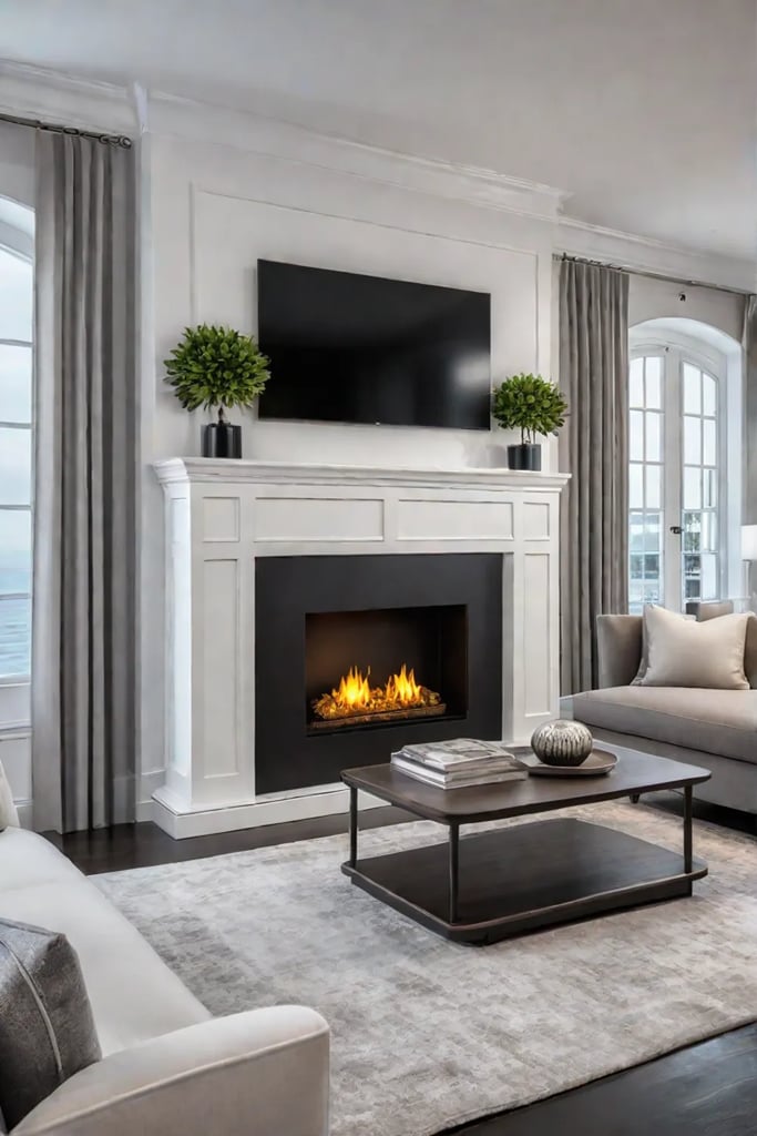 Stylish space prioritizing safety with rounded edges and nontoxic finishes