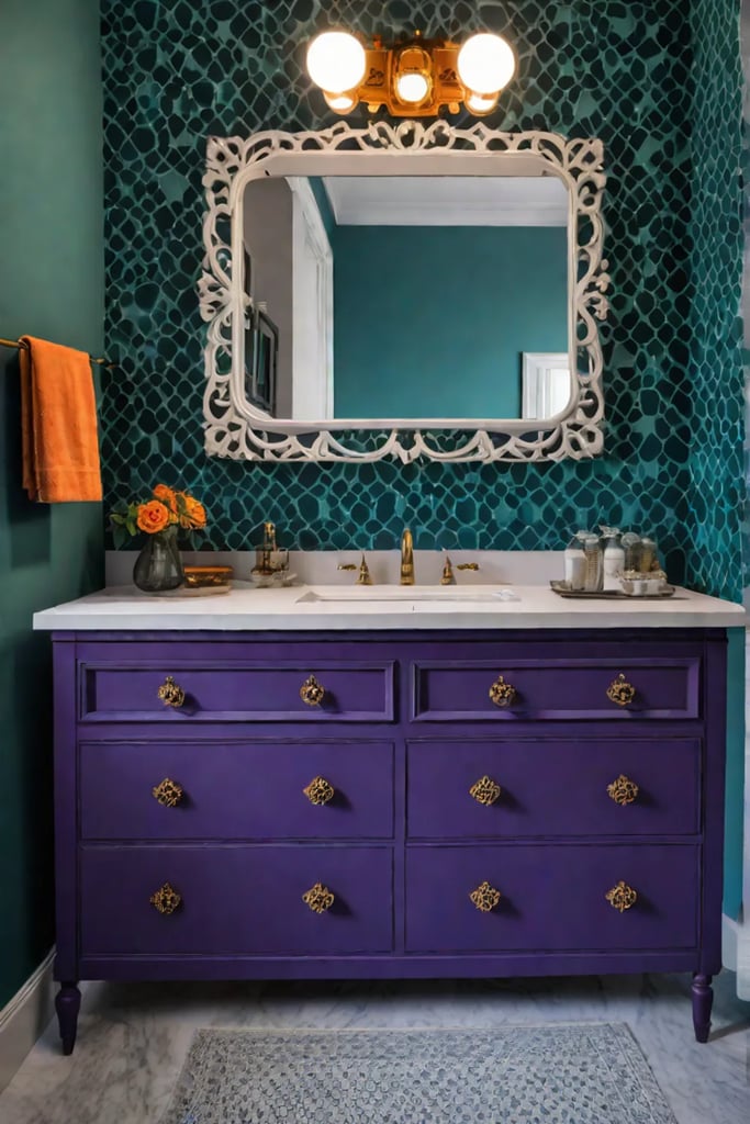 Upcycled Furniture Vanity