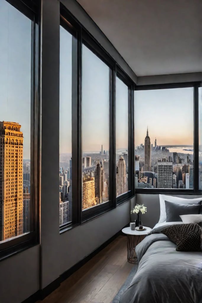 Making a small bedroom look bigger