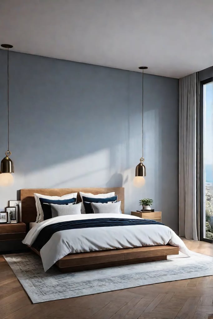 Minimalist bedroom as a sanctuary