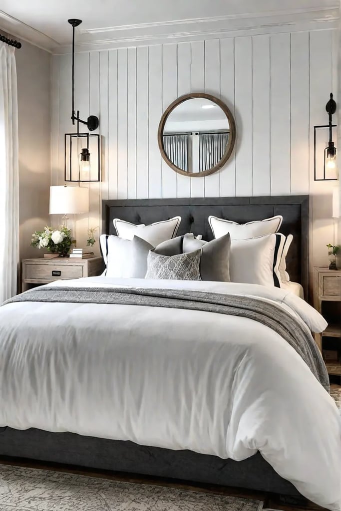 Rusticchic headboard ideas for a cozy atmosphere