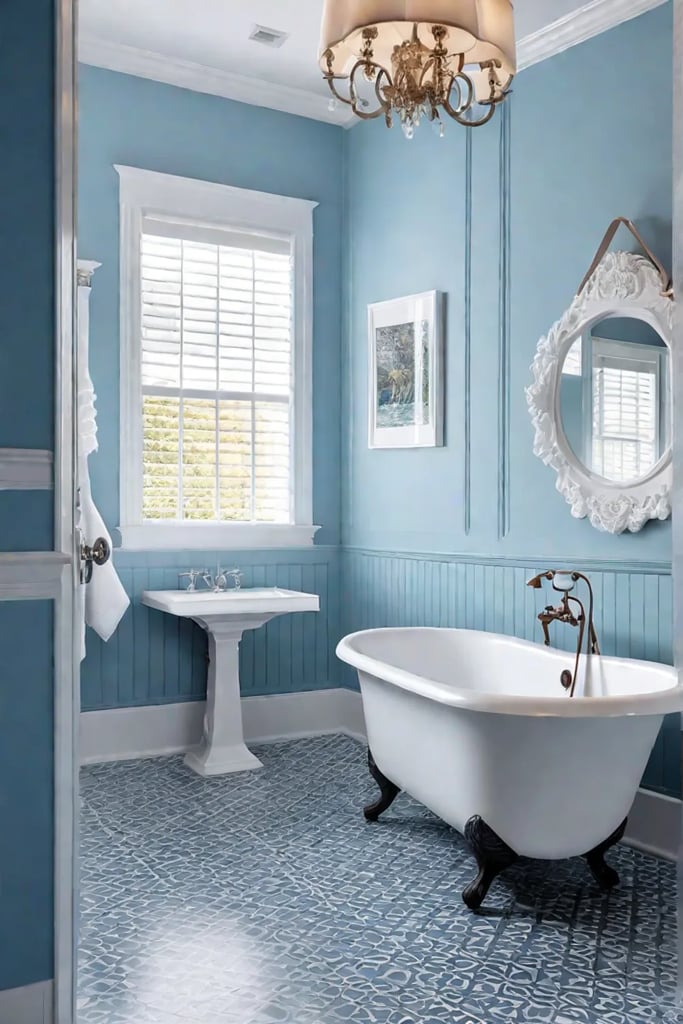 Safe and stylish bathroom flooring for kids