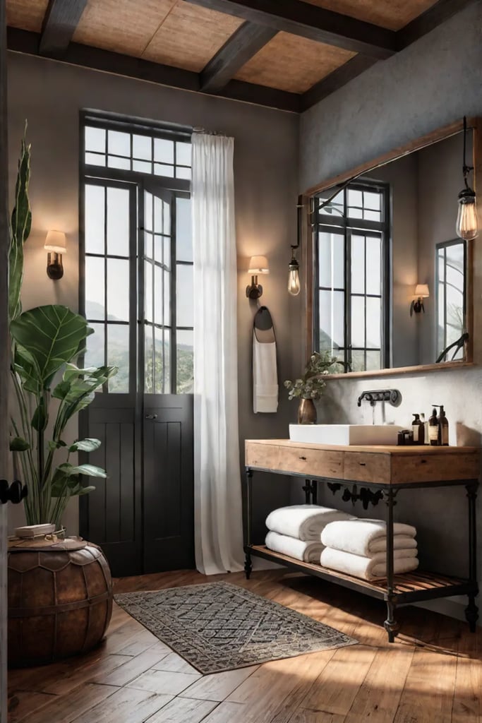 Unique bathroom flooring ideas for a natural look