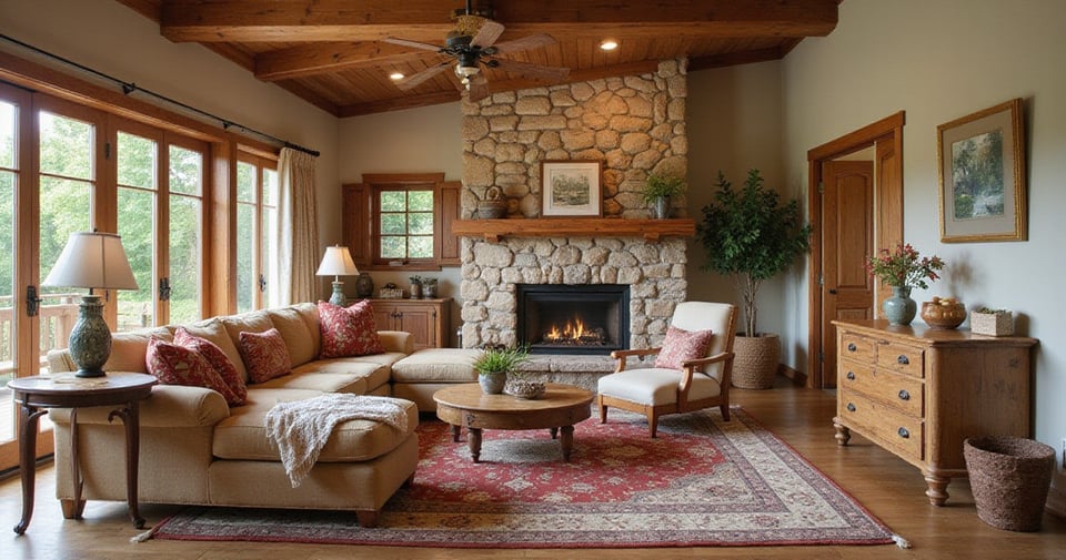 24 Rustic Living Room Ideas to Create Your Dream Cozy Escape