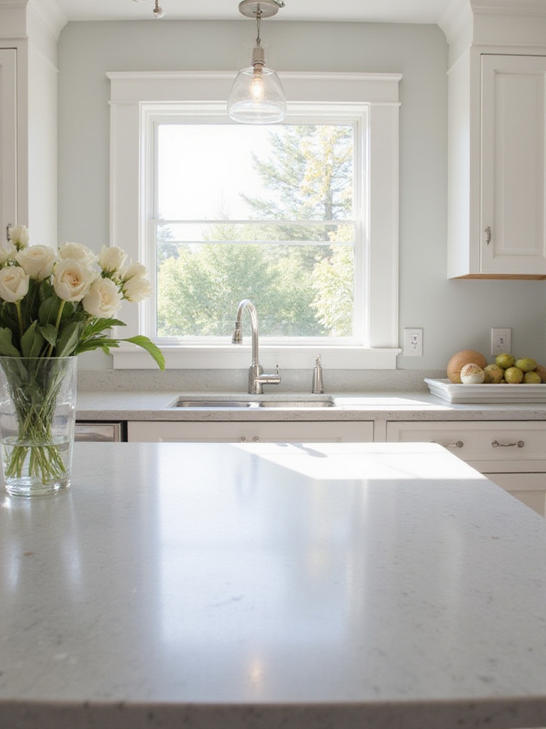 Modern kitchen with stylish and affordable laminate countertops