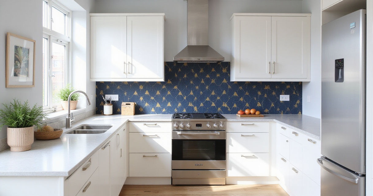 23 Modern Kitchen Wallpaper Ideas That Transform Your Cooking Space