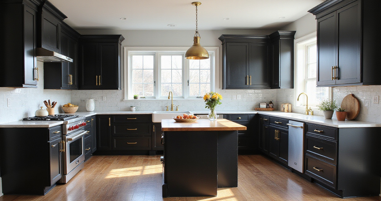 Fall in Love with Black Kitchen Cabinets: 18 Reasons They’re Worth the Obsession