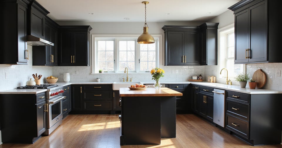 Fall in Love with Black Kitchen Cabinets: 18 Reasons They’re Worth the Obsession