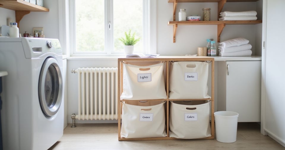 18 Brilliant Ideas for Stress Free Laundry Room Organization