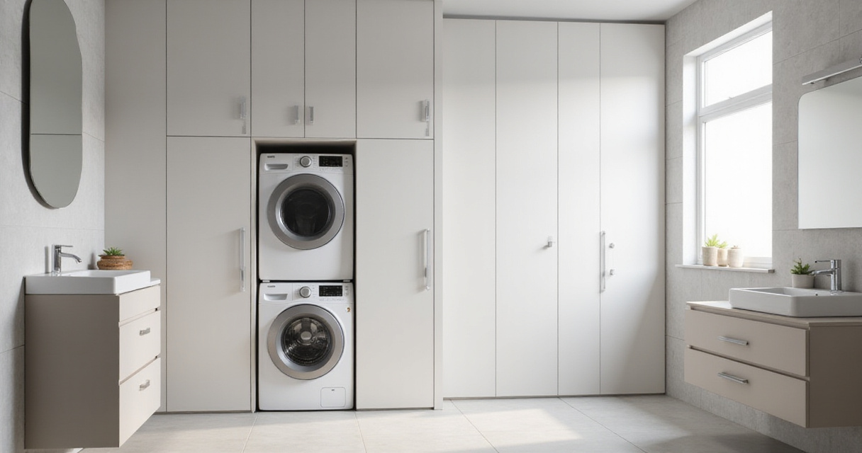 21 Clever Ideas for Your Laundry Bathroom Combination