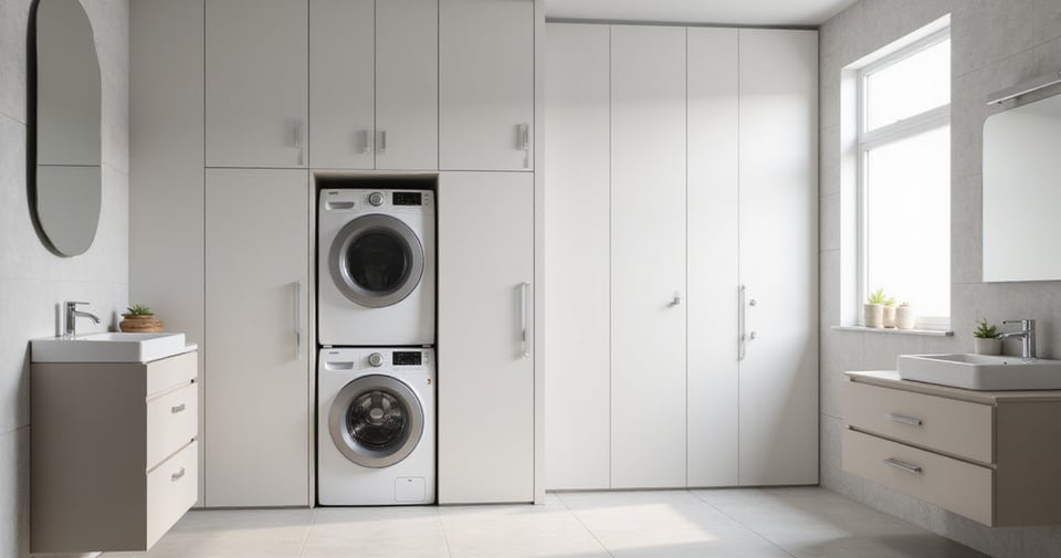 21 Clever Ideas for Your Laundry Bathroom Combination