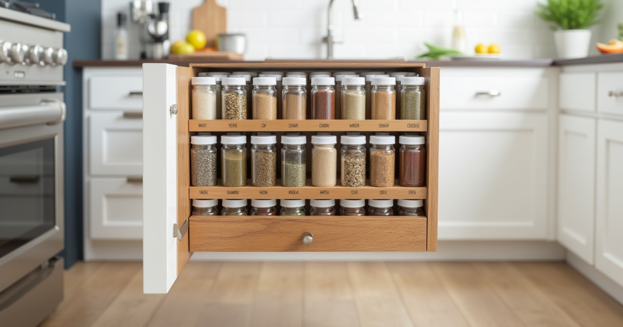 The Seasonal Kitchen: 20 Smart Organizing Ideas That Maximize Every Inch