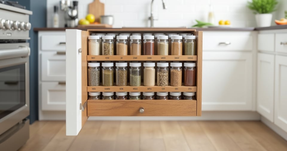 The Seasonal Kitchen: 20 Smart Organizing Ideas That Maximize Every Inch
