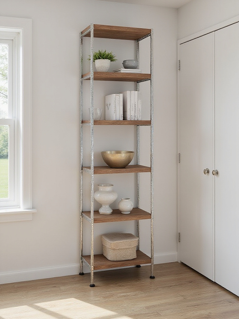 Utilizing Vertical Space with Shelving