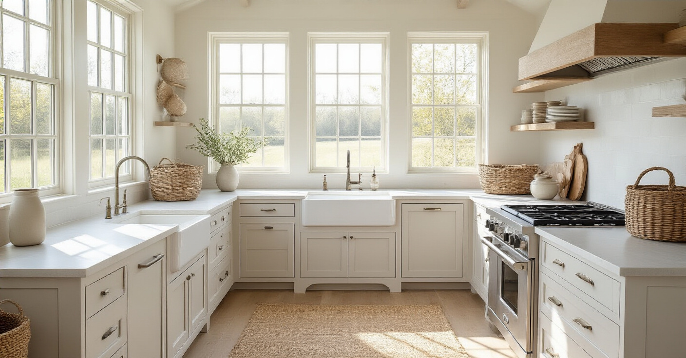 22 Farmhouse Kitchen Ideas To Finally Get That Cozy, Timeless Vibe