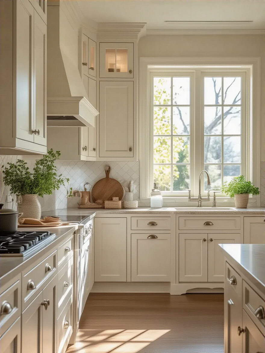 Beautiful kitchen featuring Ready-to-Assemble (RTA) cabinets with elegant finishes.