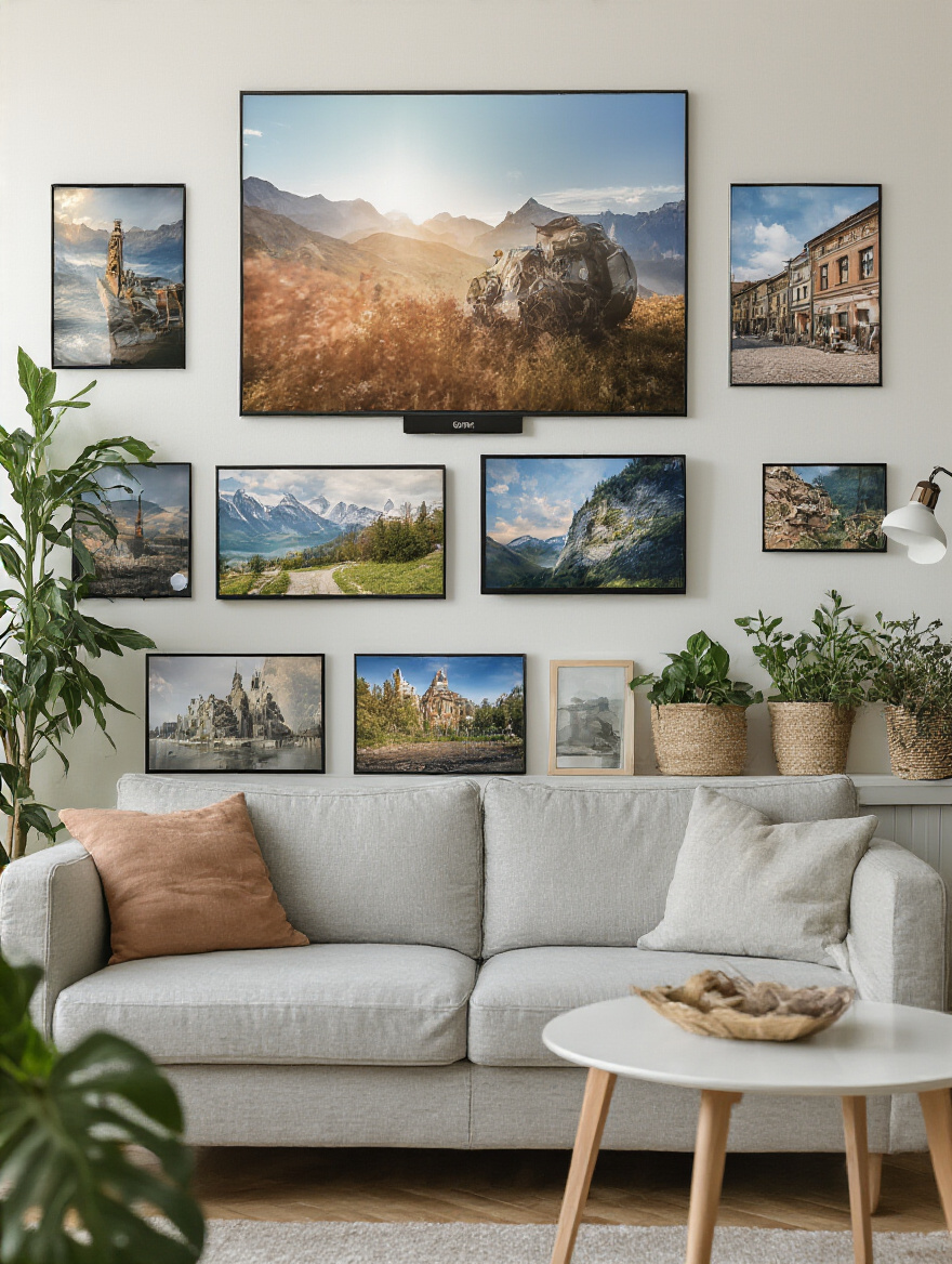 Showcase Memories with an Interactive Digital Photo Frame Gallery