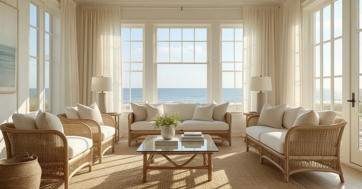 The Real Story of Creating a Coastal Living Room