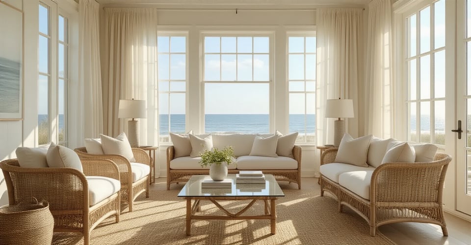 The Real Story of Creating a Coastal Living Room