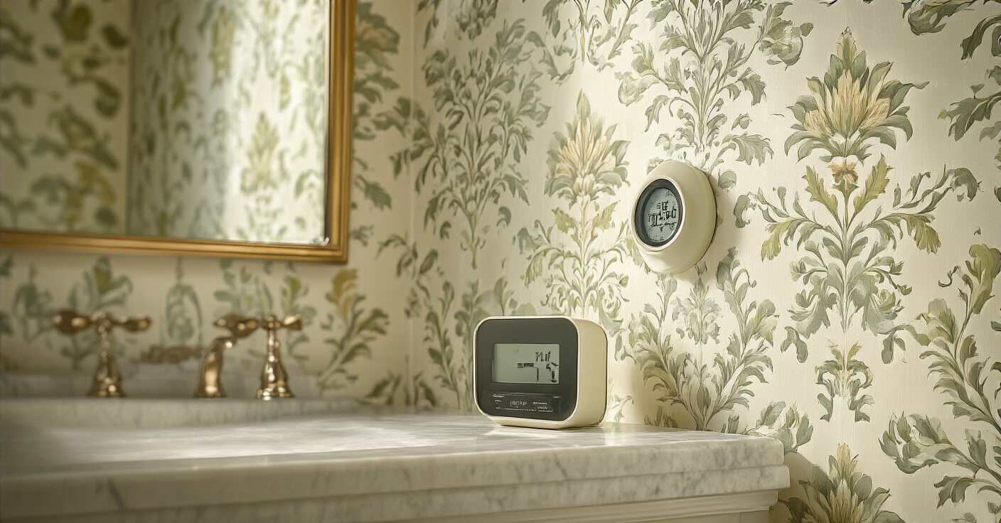 12 Must Know Secrets for Your bathroom wallpaper vintage Sanctuary