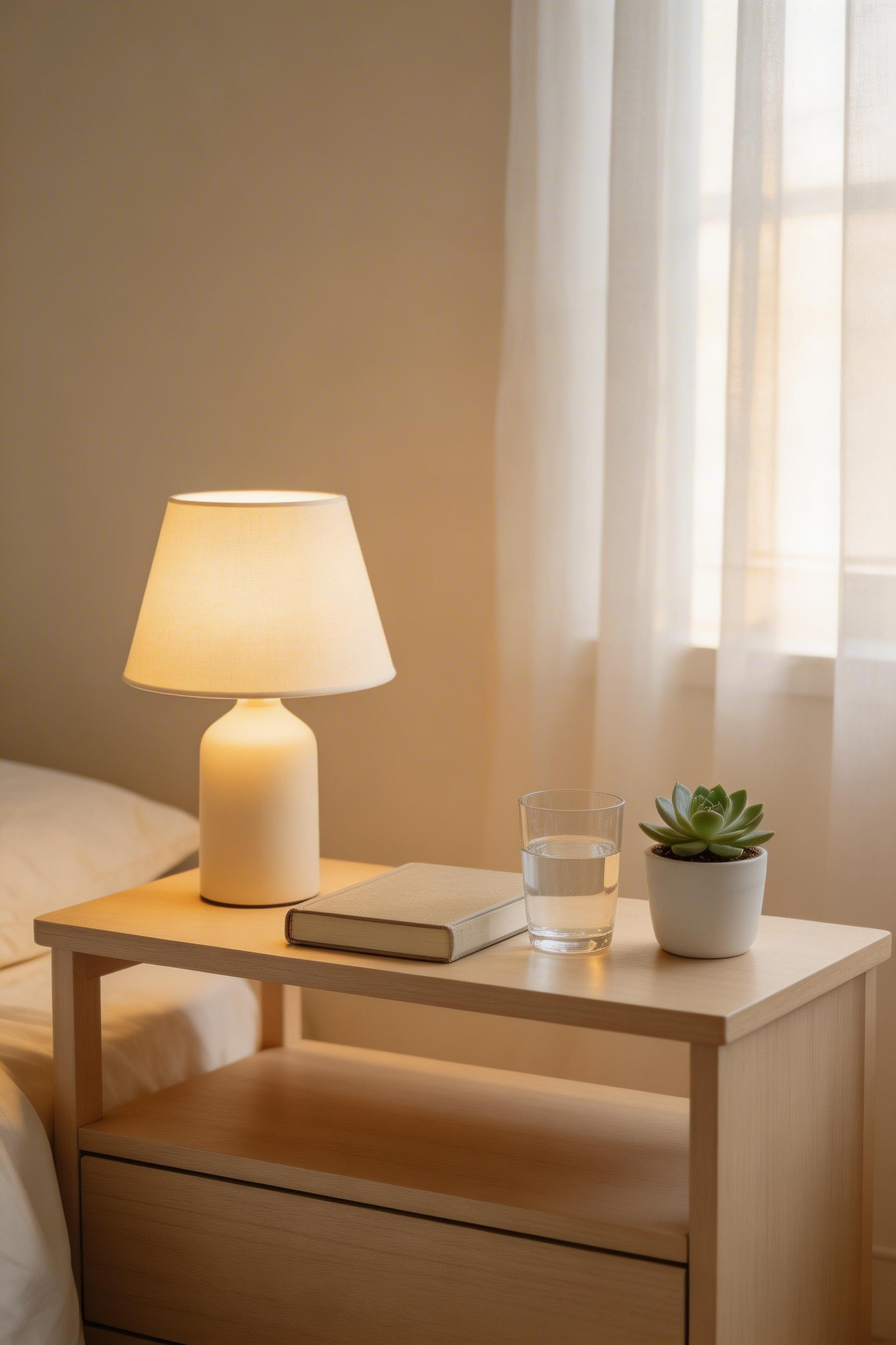 Intentional bedside editing is quiet but powerful bedroom design inspiration — research consistently links visual clutter in the sleep environment to elevated morning cortisol levels.