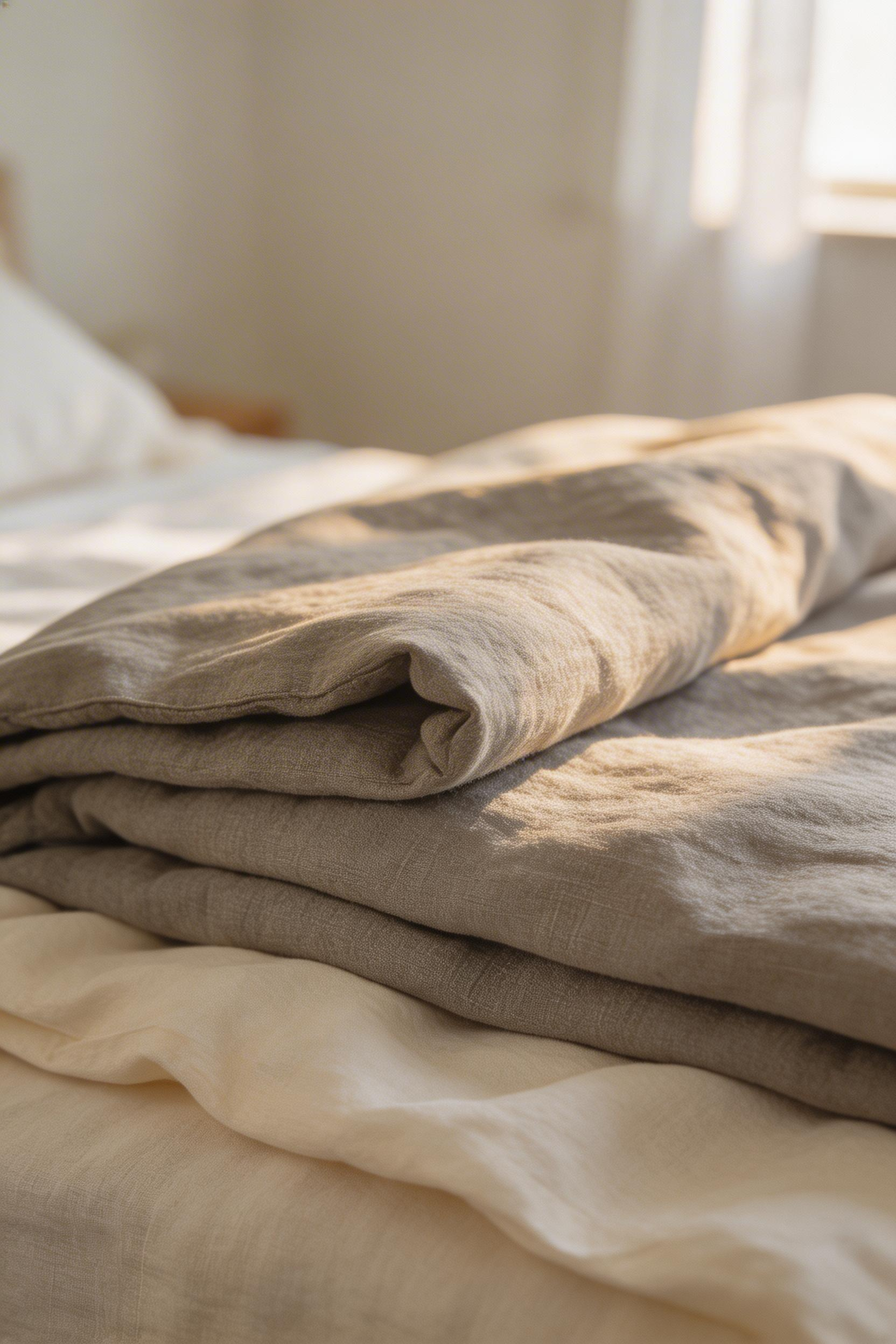 Natural fibre bedding is bedroom design inspiration with genuine physiological impact — linen, organic cotton, and Tencel all support the core temperature drop that healthy sleep requires.