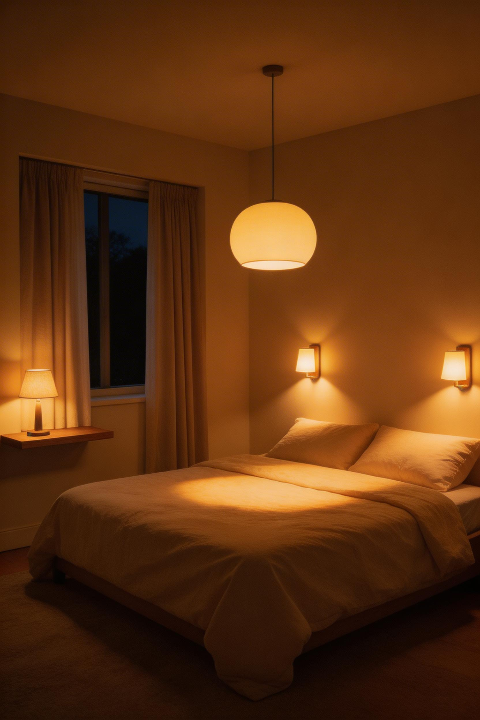 Layered bedroom lighting with dimmable controls transforms small bedroom design from flat and functional to warm and restorative — the most impactful single upgrade available.