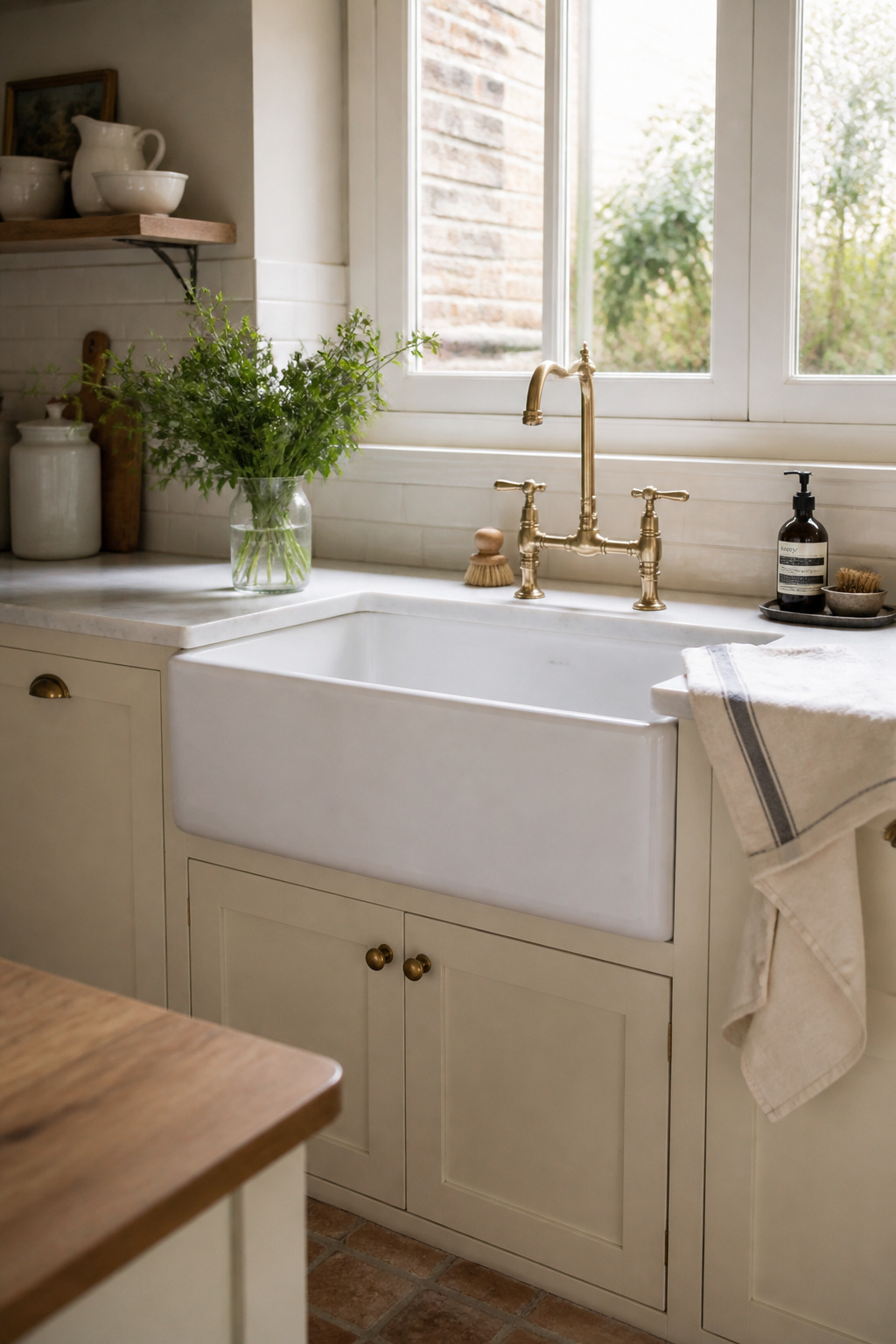 Fireclay sinks have been made in the English Midlands since the 18th century — Shaws of Darlington, still operating since 1897, remains one of the most specified quality sources.