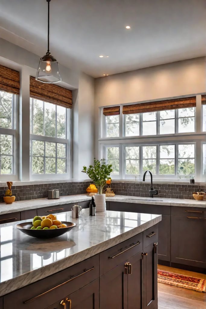 Craftsman kitchen with clean lines and natural materials