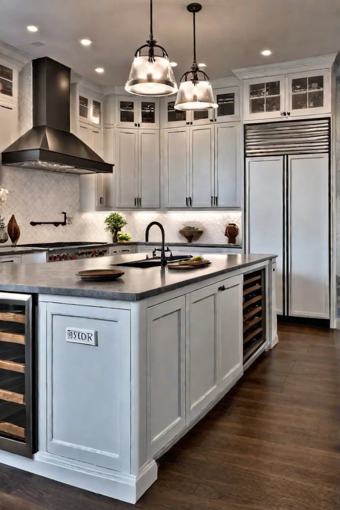 Efficient storage solutions for a functional kitchen