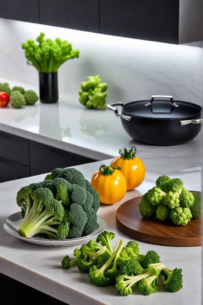 A plate of appetizers featuring miniature cucamelons their greenandyellow stripes resembling tiny watermelons