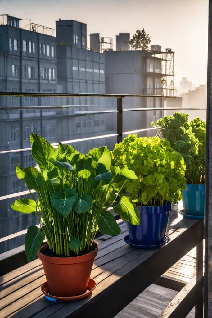 Adaptable container gardening setup for optimal plant care