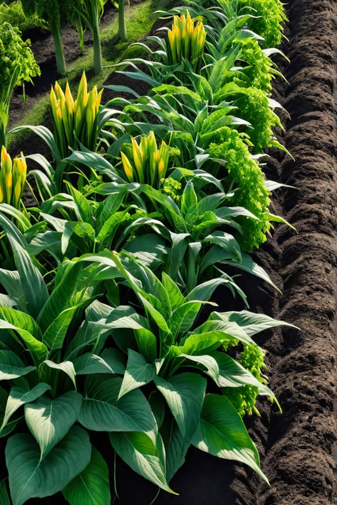 Ancient companion planting wisdom in action