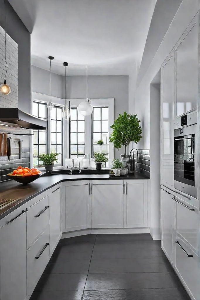 Cabinets with newly installed hardware showcasing the transformative power of small details