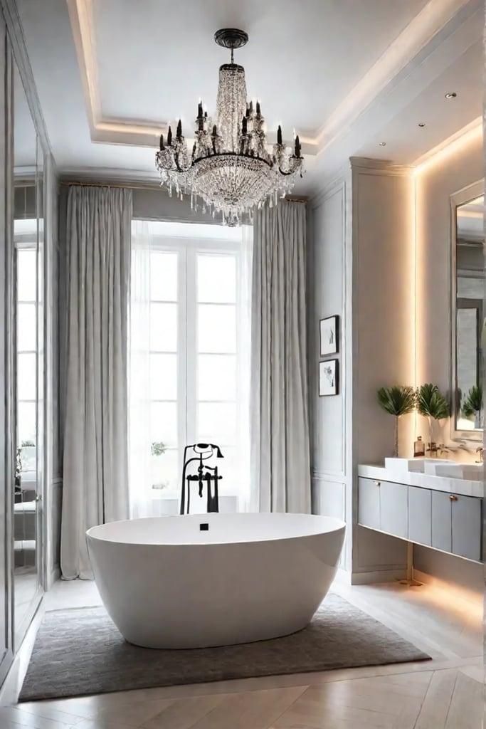 Creating a relaxing bathroom atmosphere