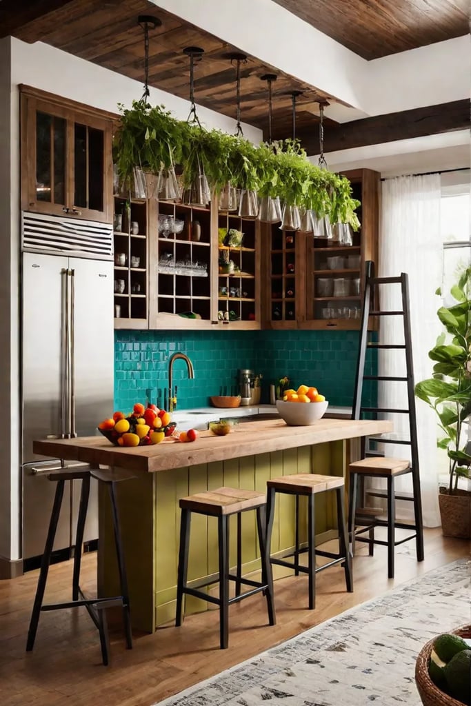 Creative kitchen storage