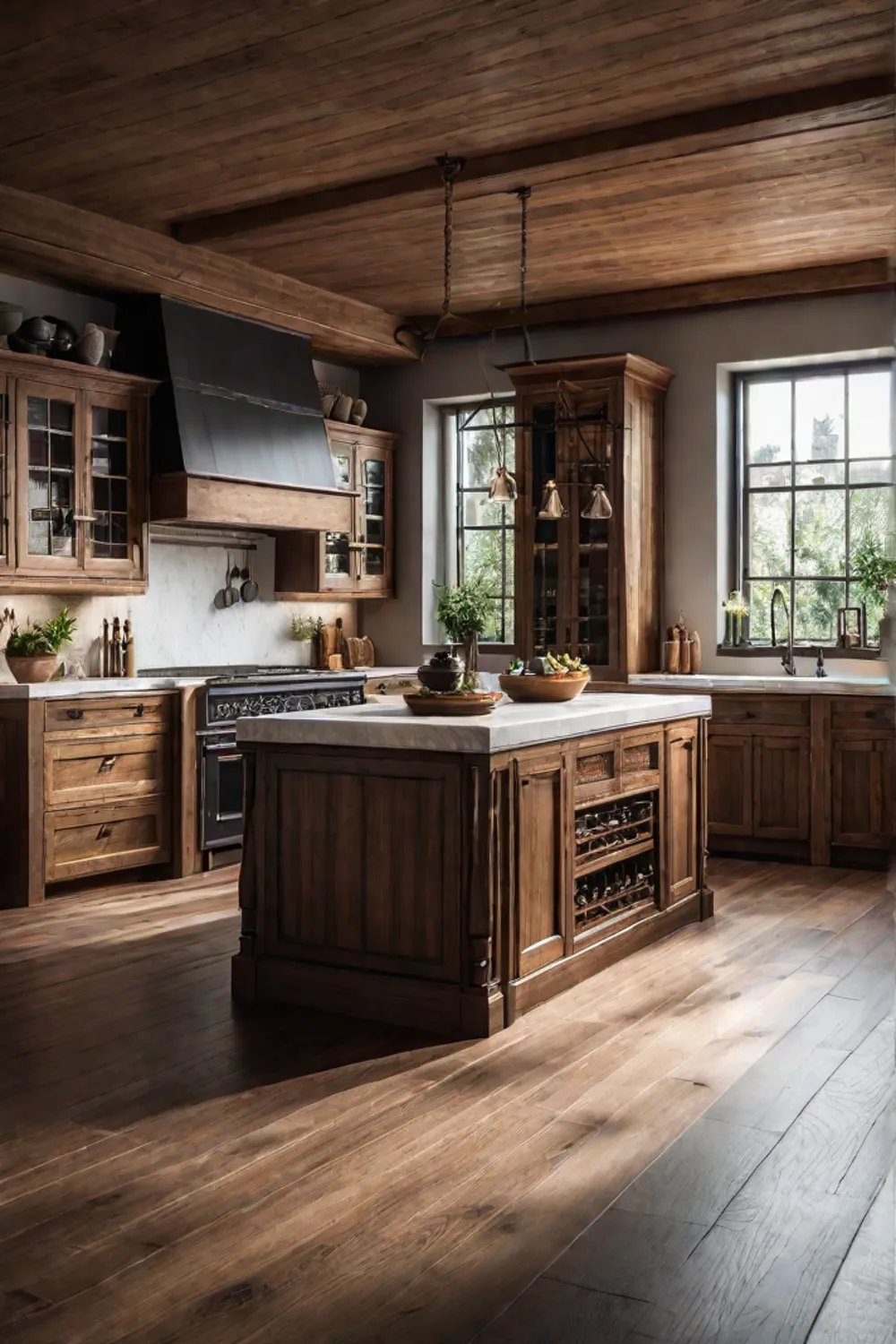 DIY kitchen cabinets for a cohesive kitchen design