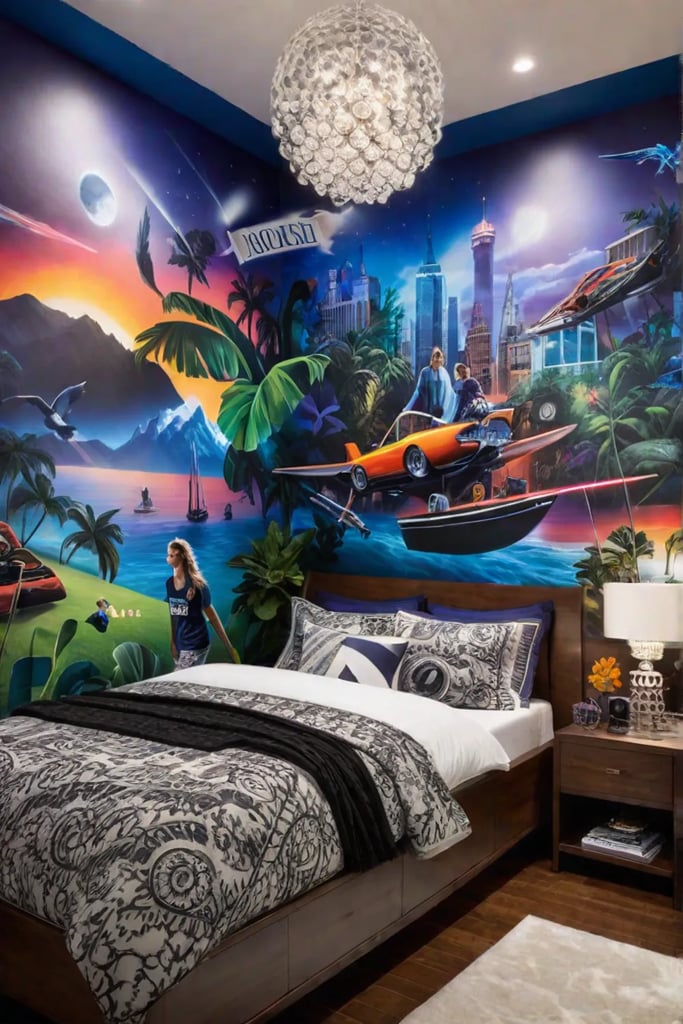 DIY mural ideas for expressing individual style