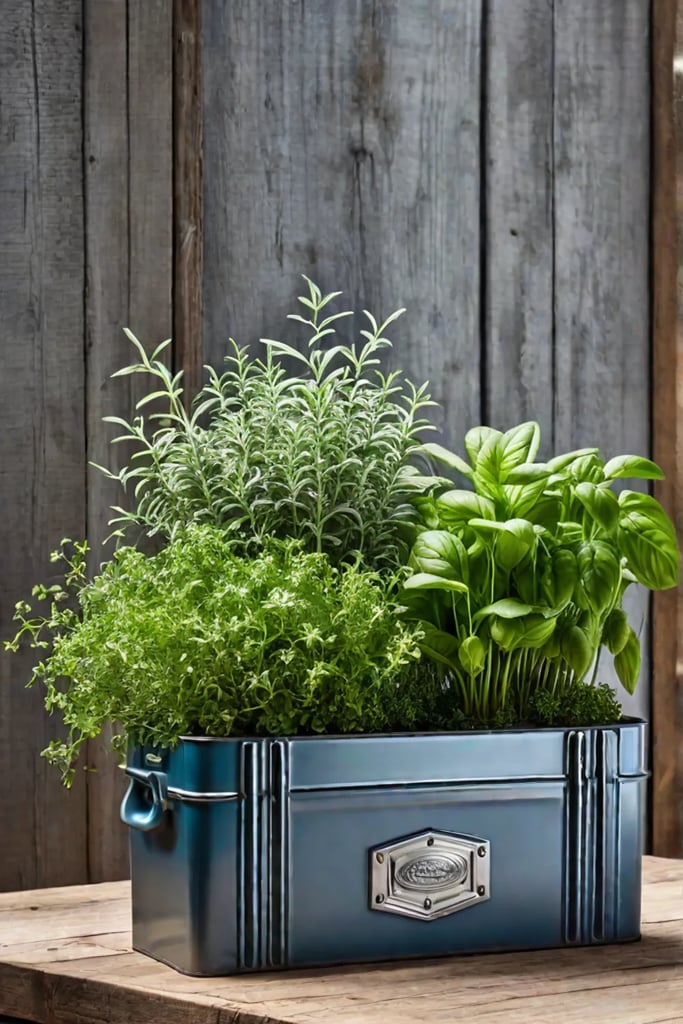 Herb Garden Centerpiece