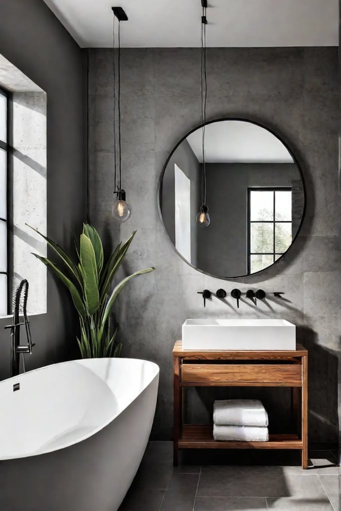 Laidback Malibu bathroom