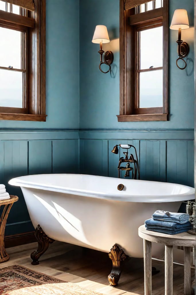 Personalized coastal bathroom design