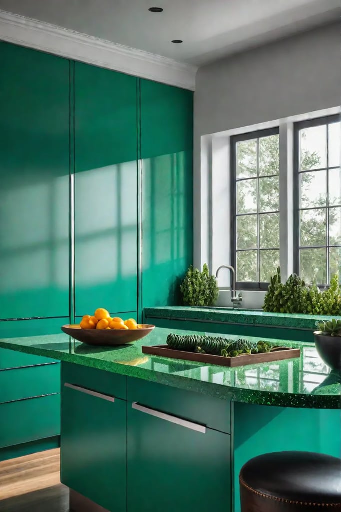 Recycled Glass Countertops