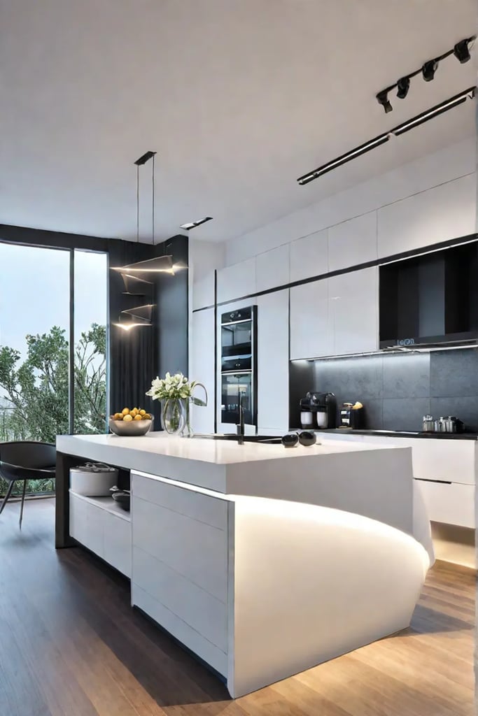 Spacesaving kitchen design