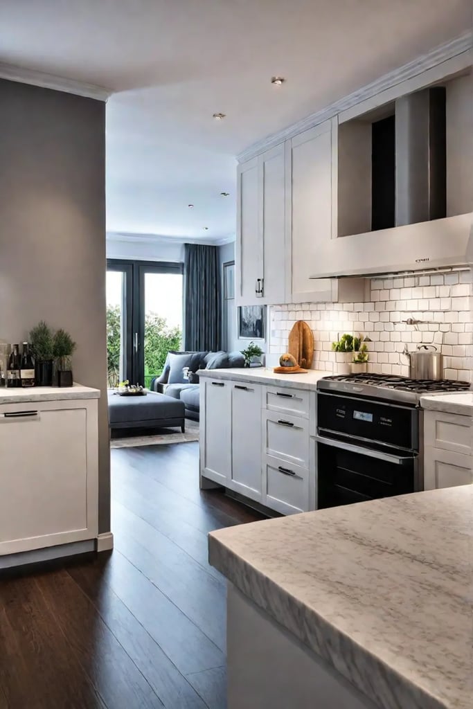 Undercabinet lighting kitchen ambiance