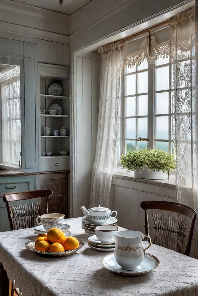 Vintage Tea Party Setting