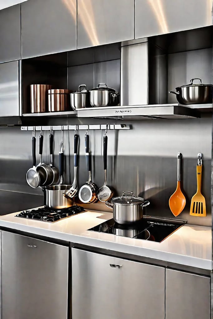 Wallmounted racks and a multifunctional appliance