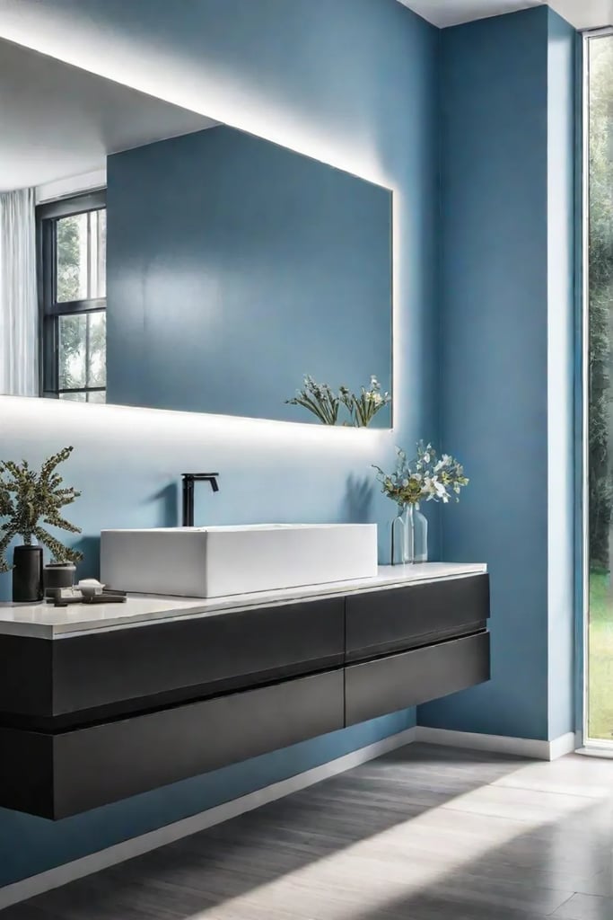 bright bathroom natural light