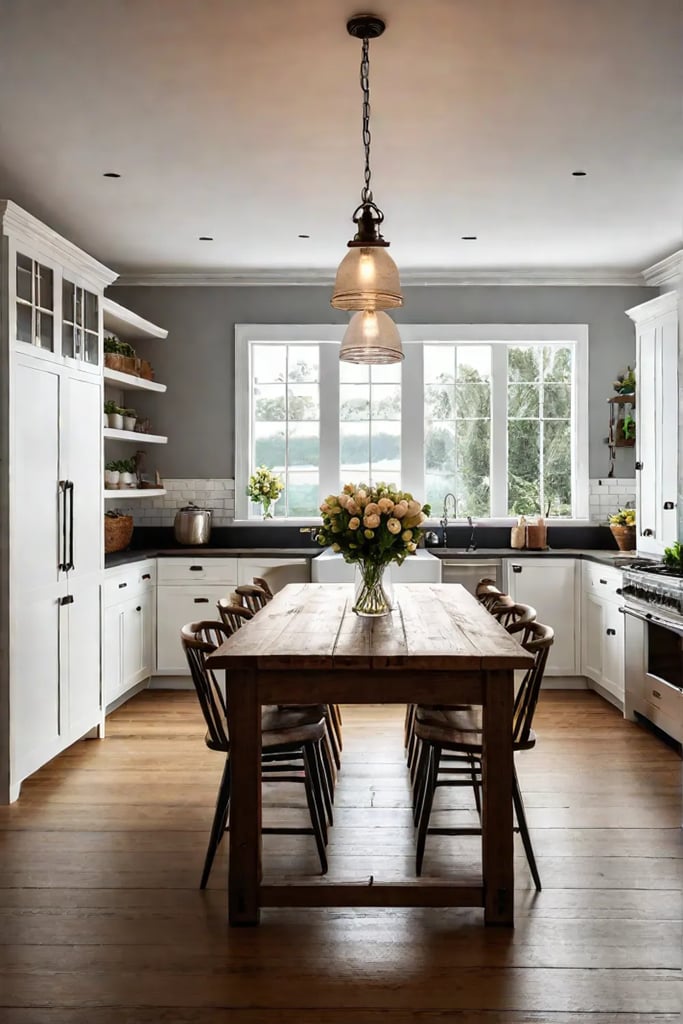 Farmhouse kitchen decor