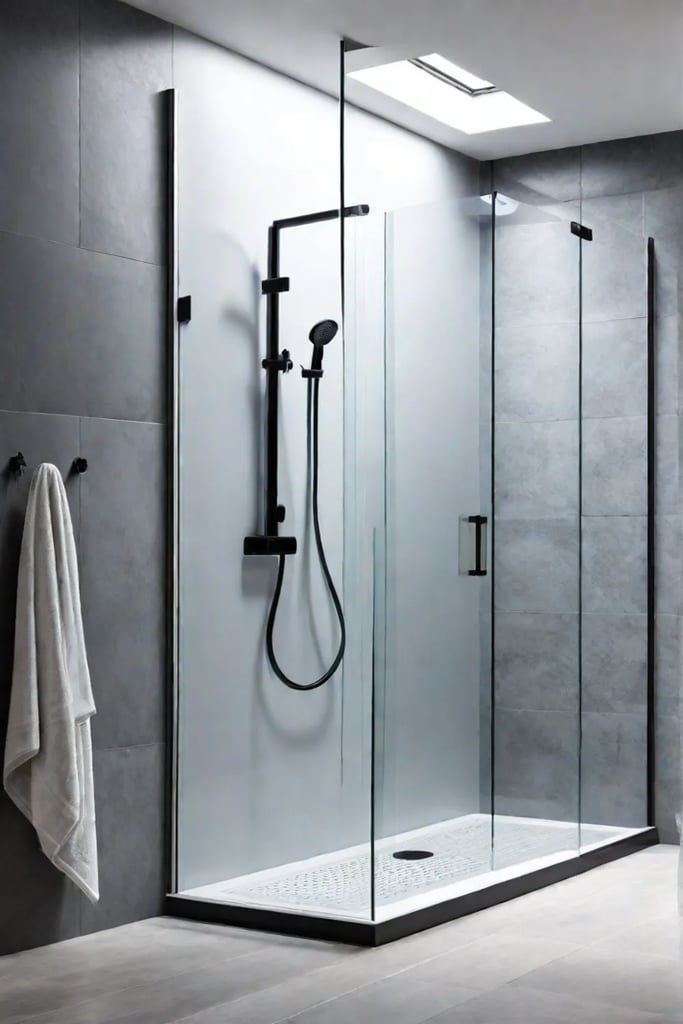 Fresh and clean bathroom design