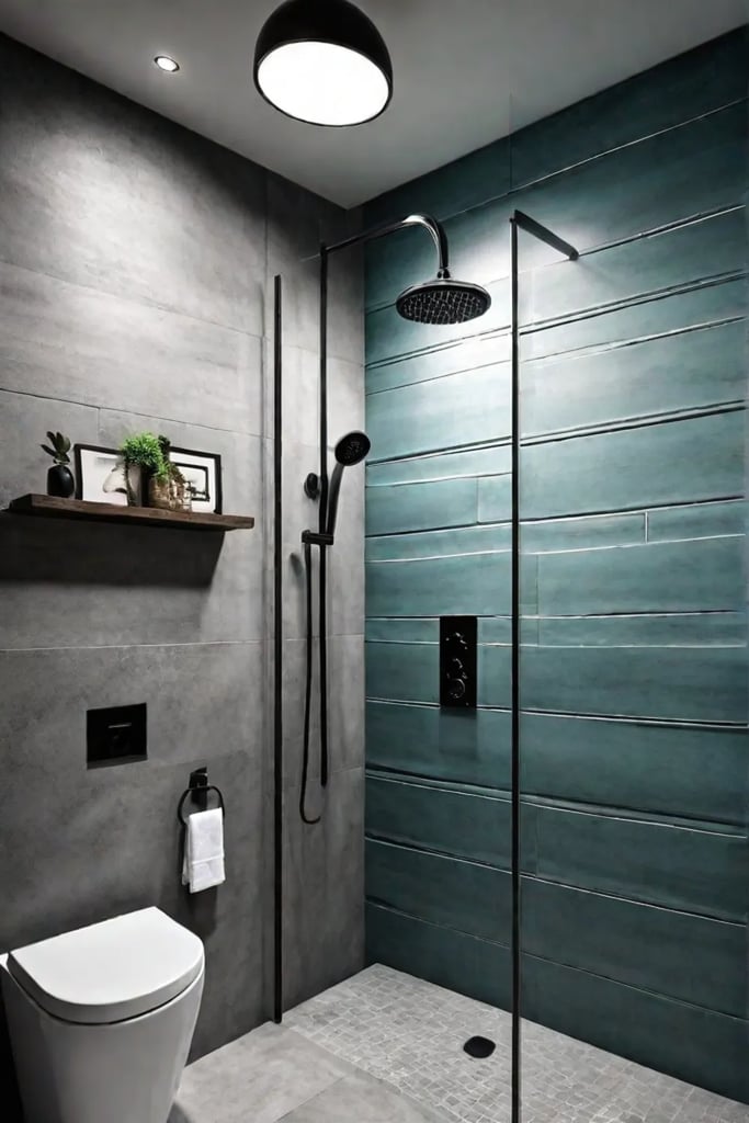 Functional and stylish shower niches